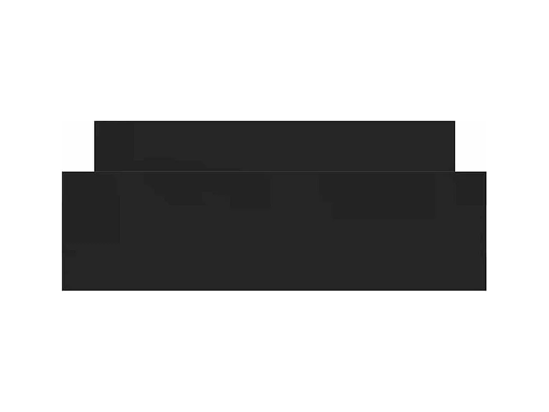 Bedframe zonder matras zwart 150x200 cm