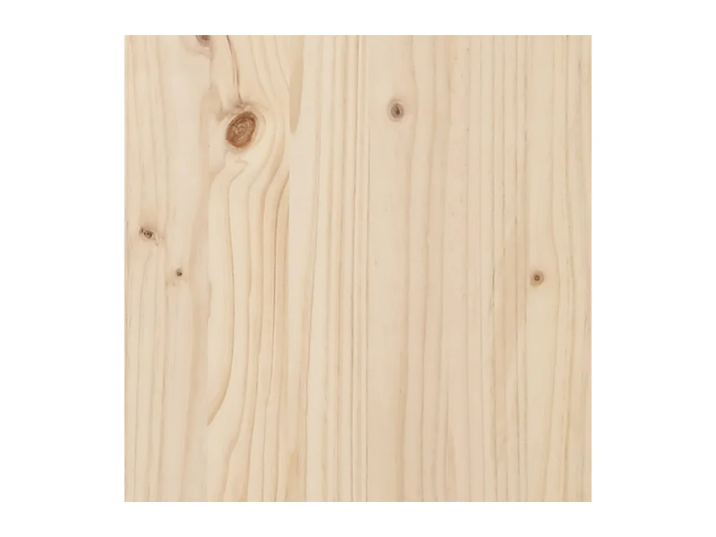 Bedframe zonder matras 200x200 cm massief hout