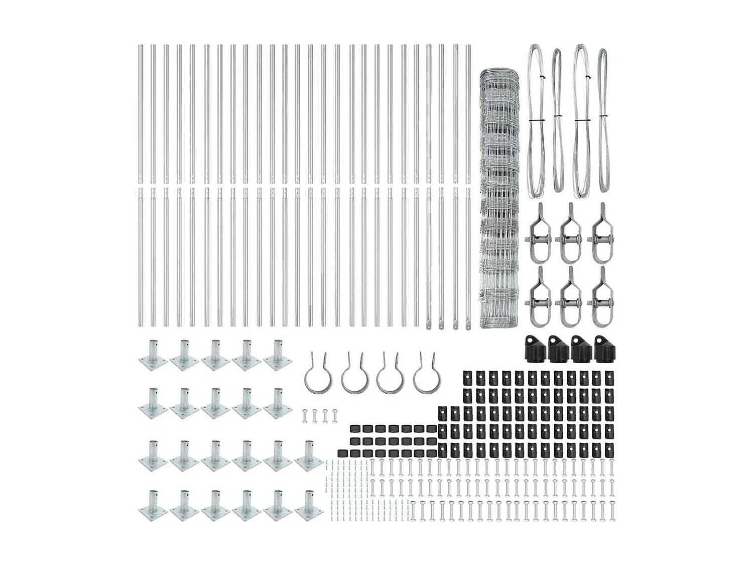 Cadre de lit sans matelas bois massif de pin 200x200 cm gris