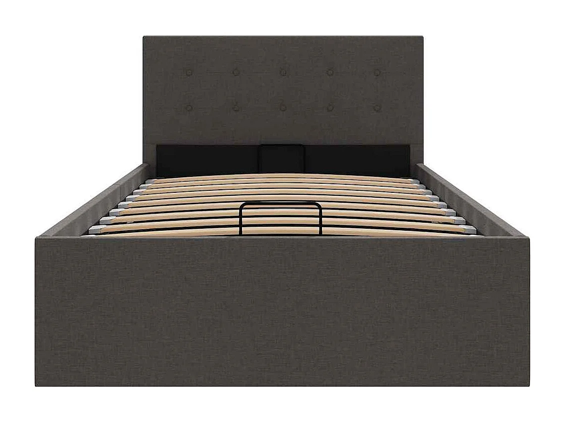 Somier hidráulico con canapé sin colchón 90x200 cm