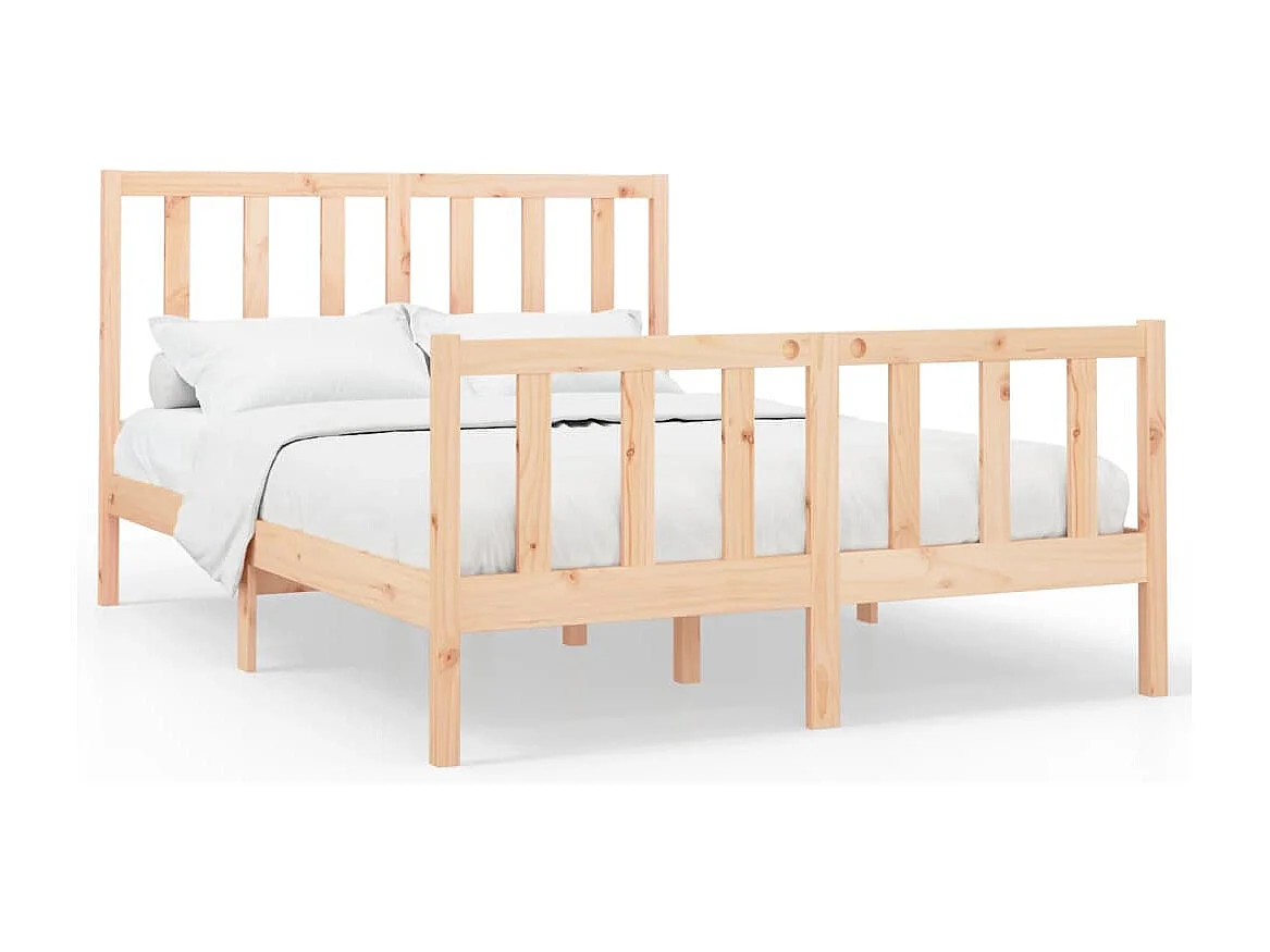 Bedframe zonder matras 120x200 cm massief grenenhout