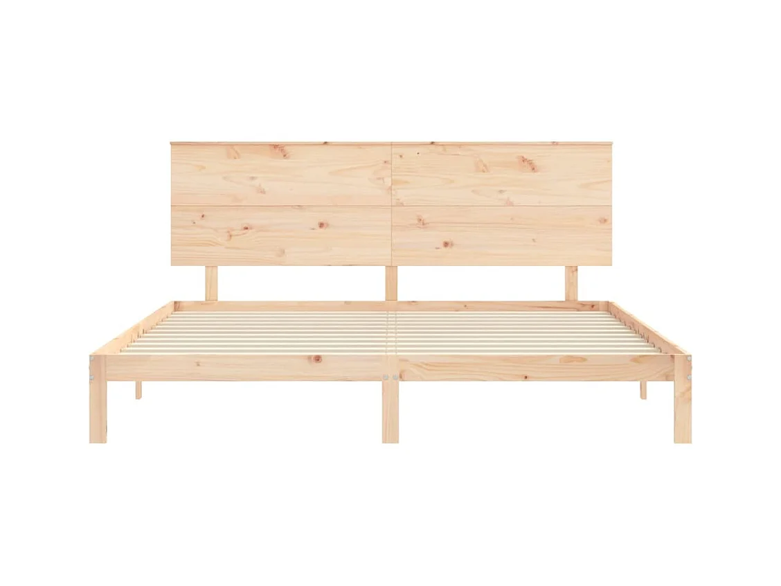 Bettgestell ohne Matratze Massivholz Kiefer