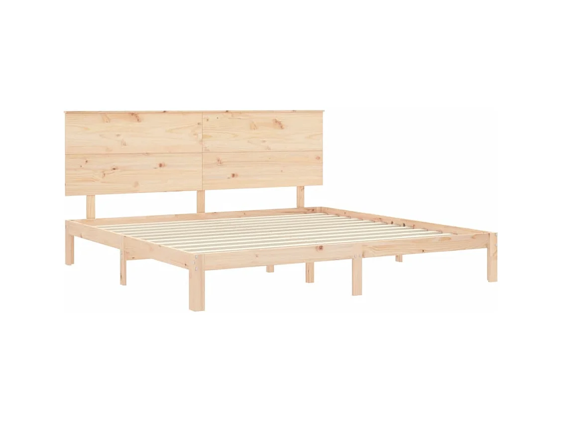 Bettgestell ohne Matratze Massivholz Kiefer