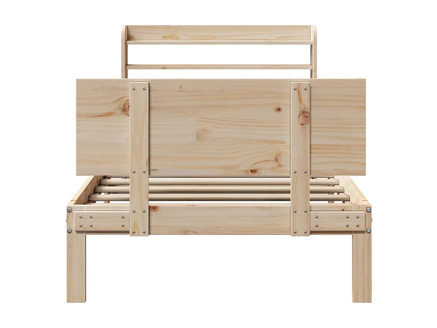 Cadre de lit avec tête de lit sans matelas 90x190 cm