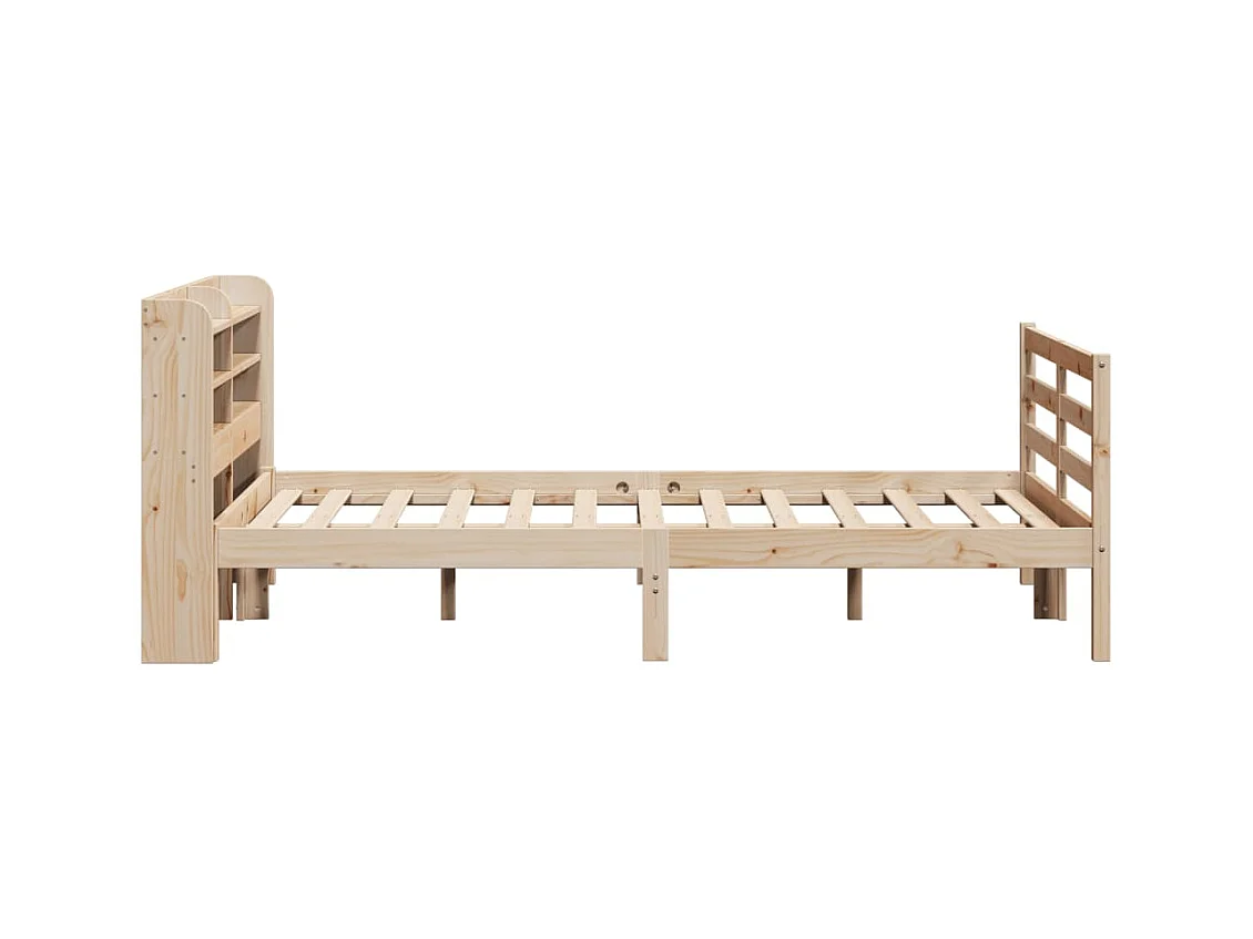 Bedframe met hoofdbord zonder matras 140x200 cm