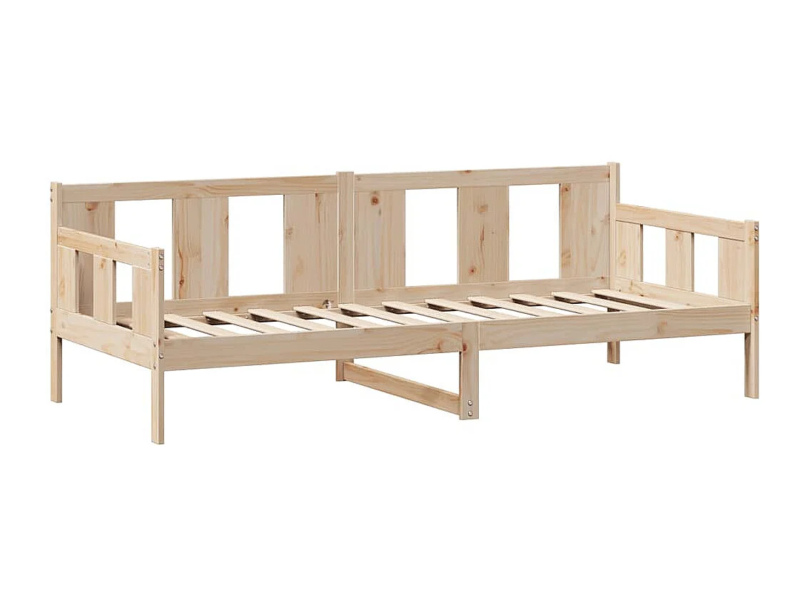 Tagesbett mit Schubladen ohne Matratze 90x200 cm Massivholz