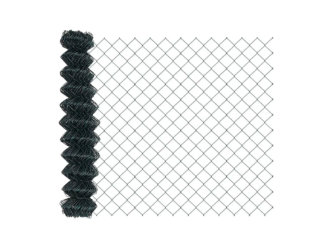 Zwart metalen bedframe en lattenbodem 140 x 200 cm