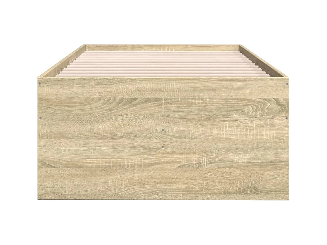 Dagbed met lades zonder matras sonoma eiken 90x190 cm