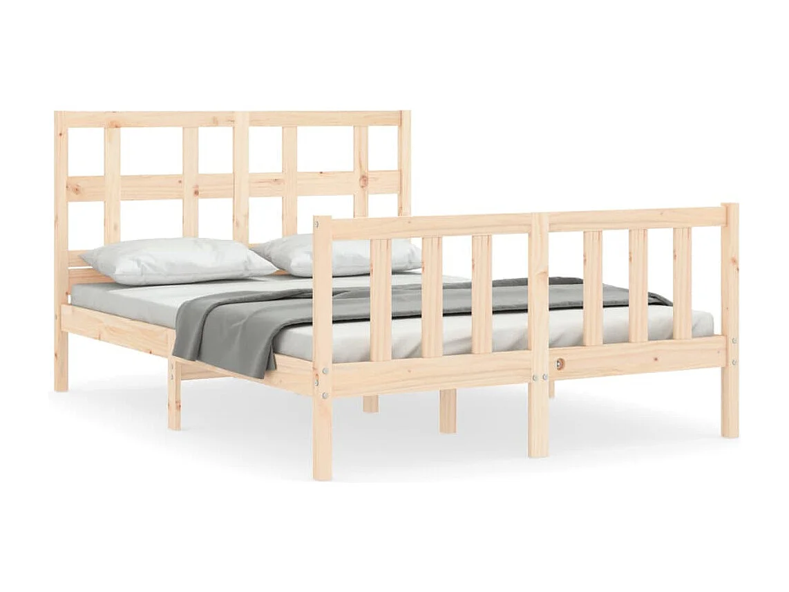 Bedframe zonder matras 120x200 cm massief grenenhout