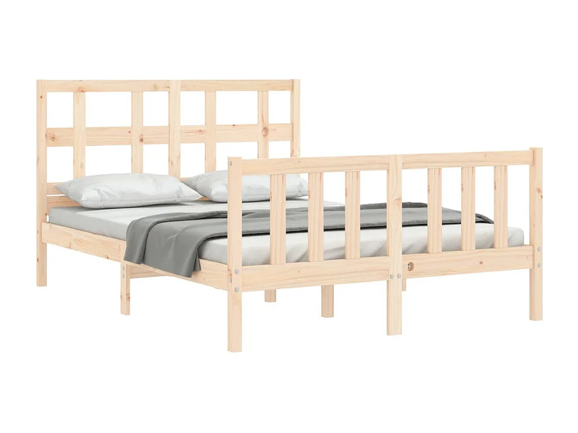 Bedframe zonder matras 120x200 cm massief grenenhout