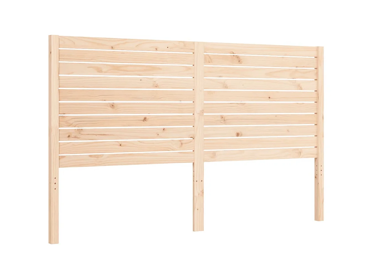 Cadre de lit sans matelas 160x200 cm bois massif de pin