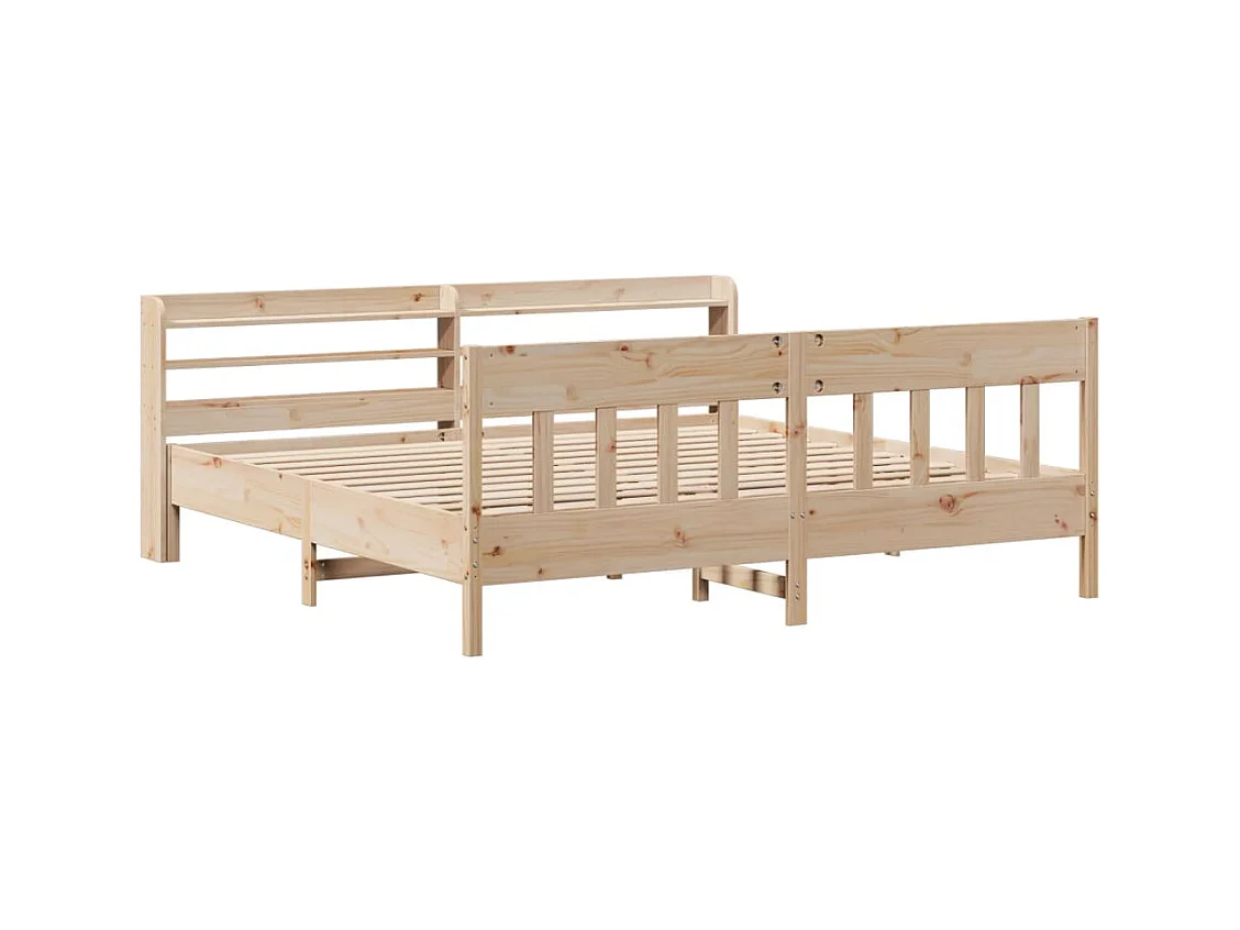 Bedframe zonder matras 180x200 cm massief grenenhout