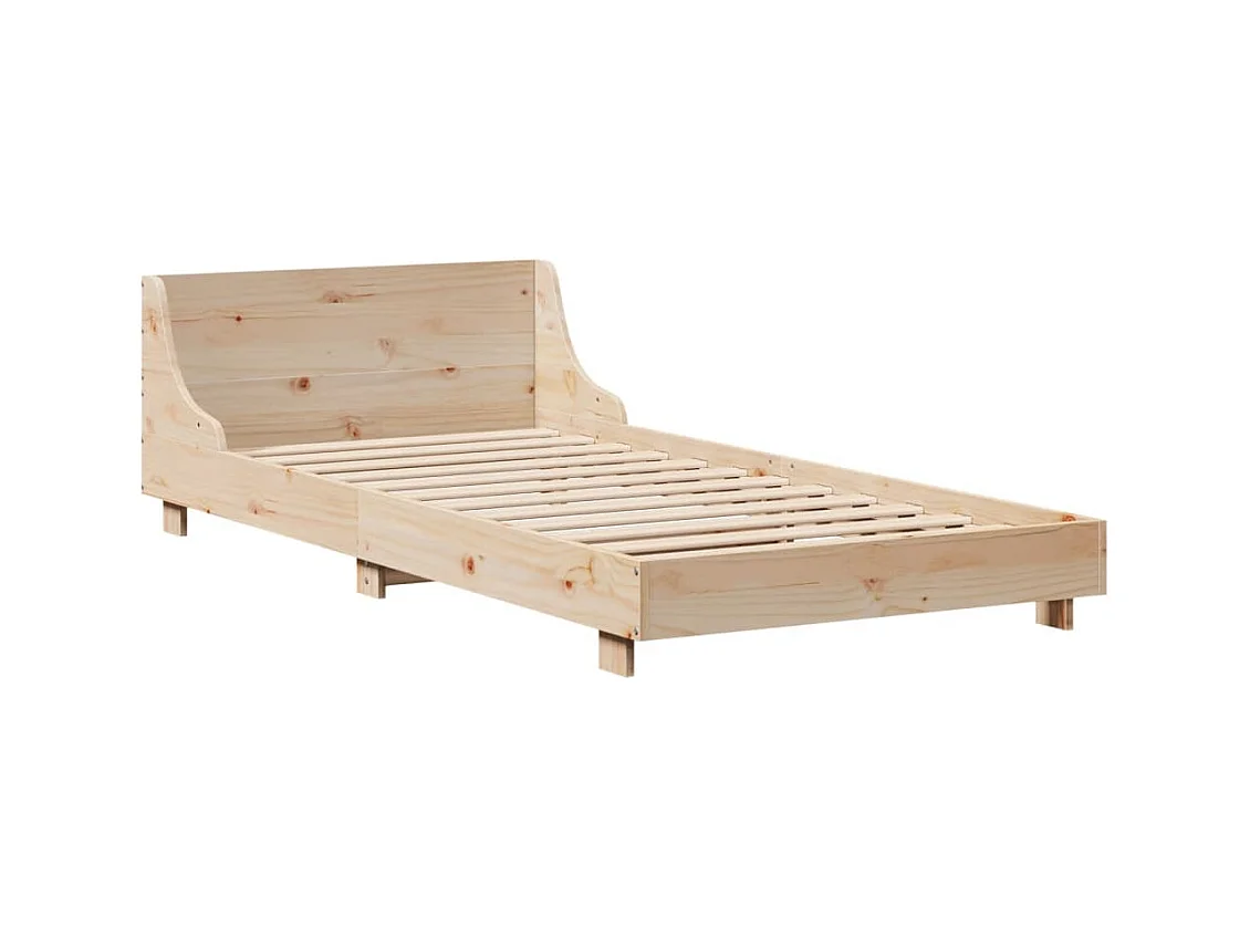 Bedframe zonder matras 90x190 cm massief grenenhout