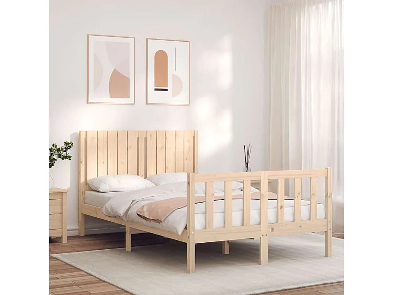 Bedframe zonder matras van massief grenenhout