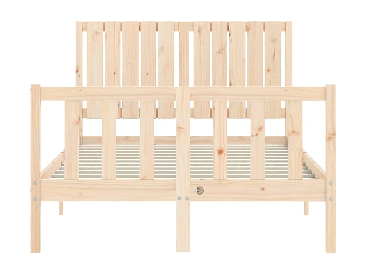 Bedframe zonder matras van massief grenenhout