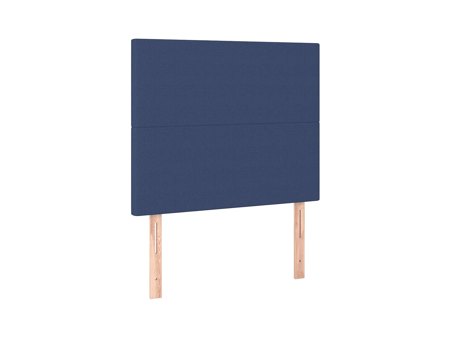 Bedframe zonder matras blauw 120x200 cm stof