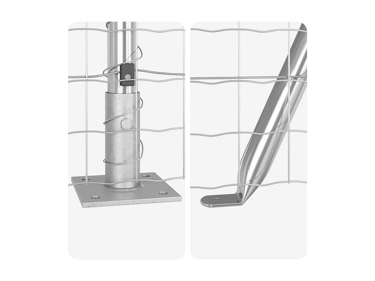 Cadre de lit sans matelas gris clair tissu 140x200 cm