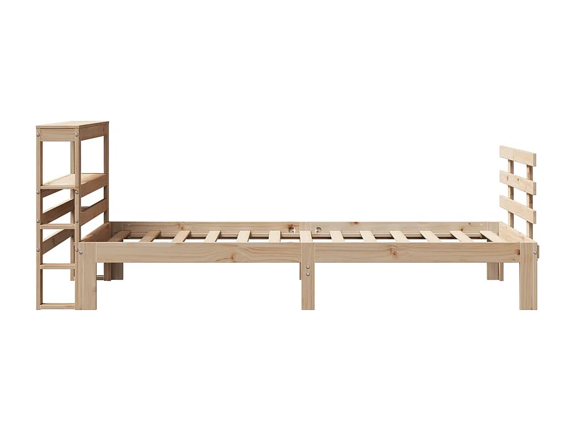 Bedframe met hoofdbord zonder matras 90x190 cm