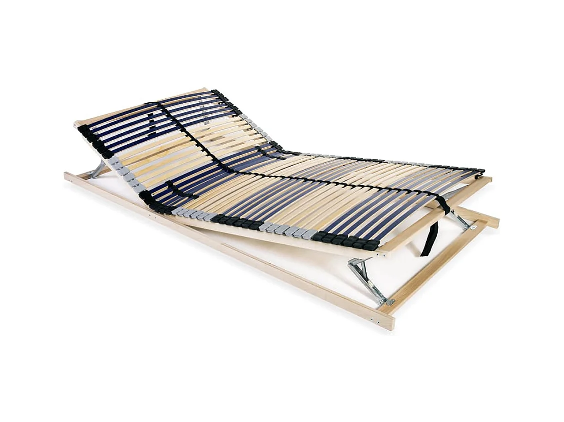 Lattenbodem zonder matras met 42 latten 7 zones 140x200 cm