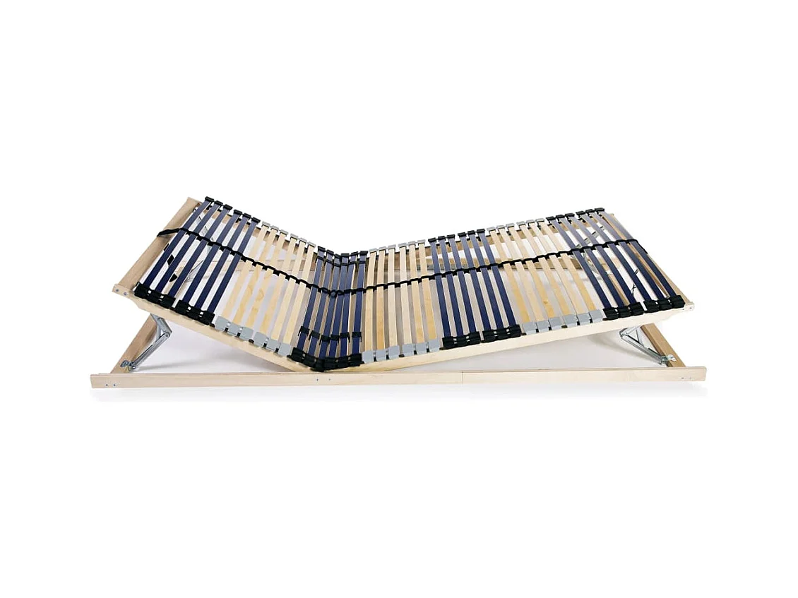 Lattenbodem zonder matras met 42 latten 7 zones 140x200 cm