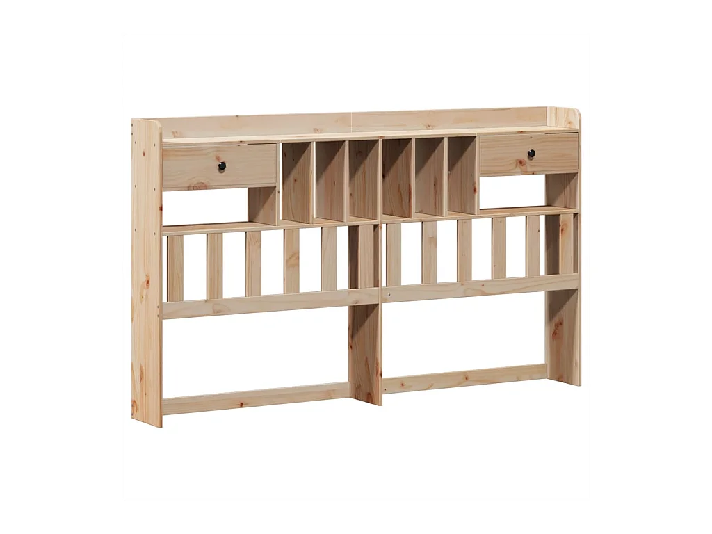 Cadre de lit sans matelas 180x200 cm bois massif de pin