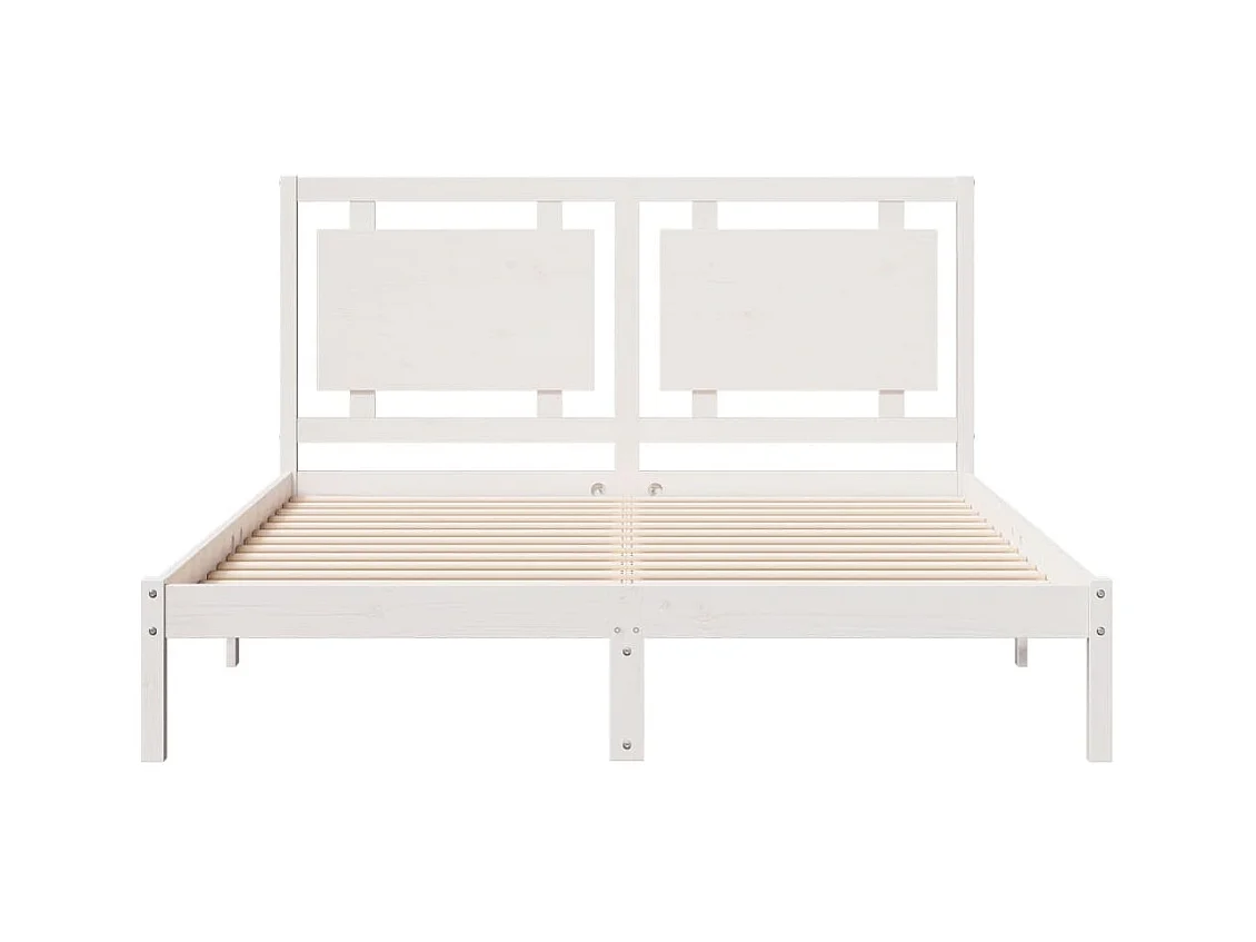 Extra lang bedframe zonder matras 160x220 cm massief hout