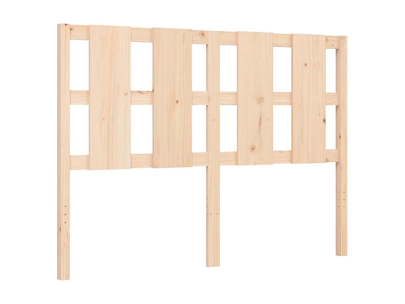 Struttura letto senza materasso 140x200 cm in legno massello di pino