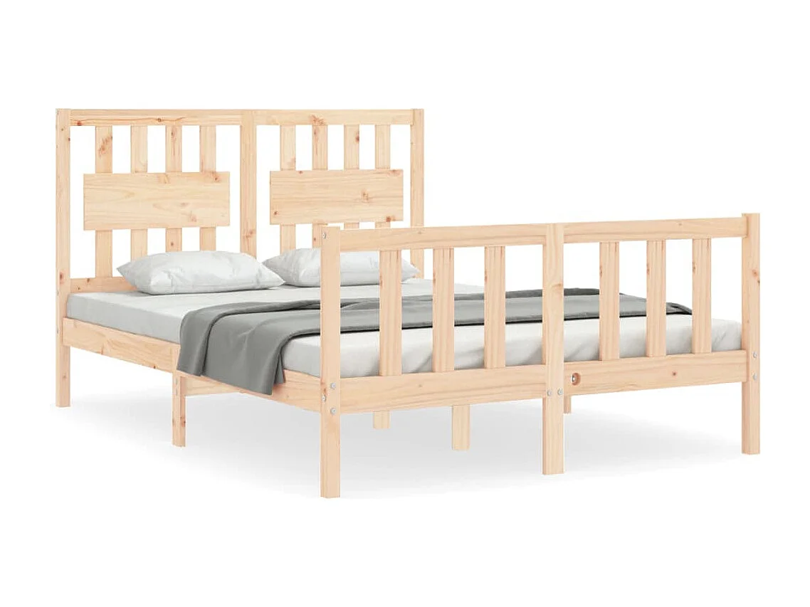 Bedframe zonder matras van massief grenenhout
