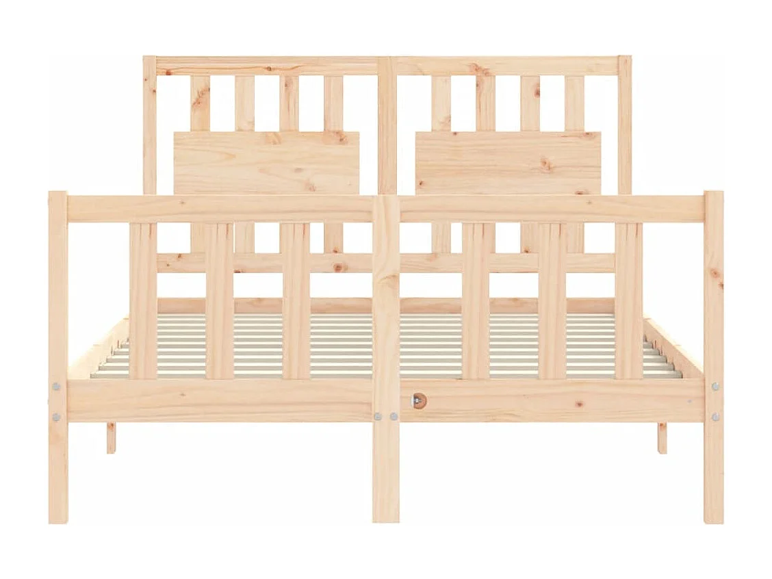 Bedframe zonder matras van massief grenenhout
