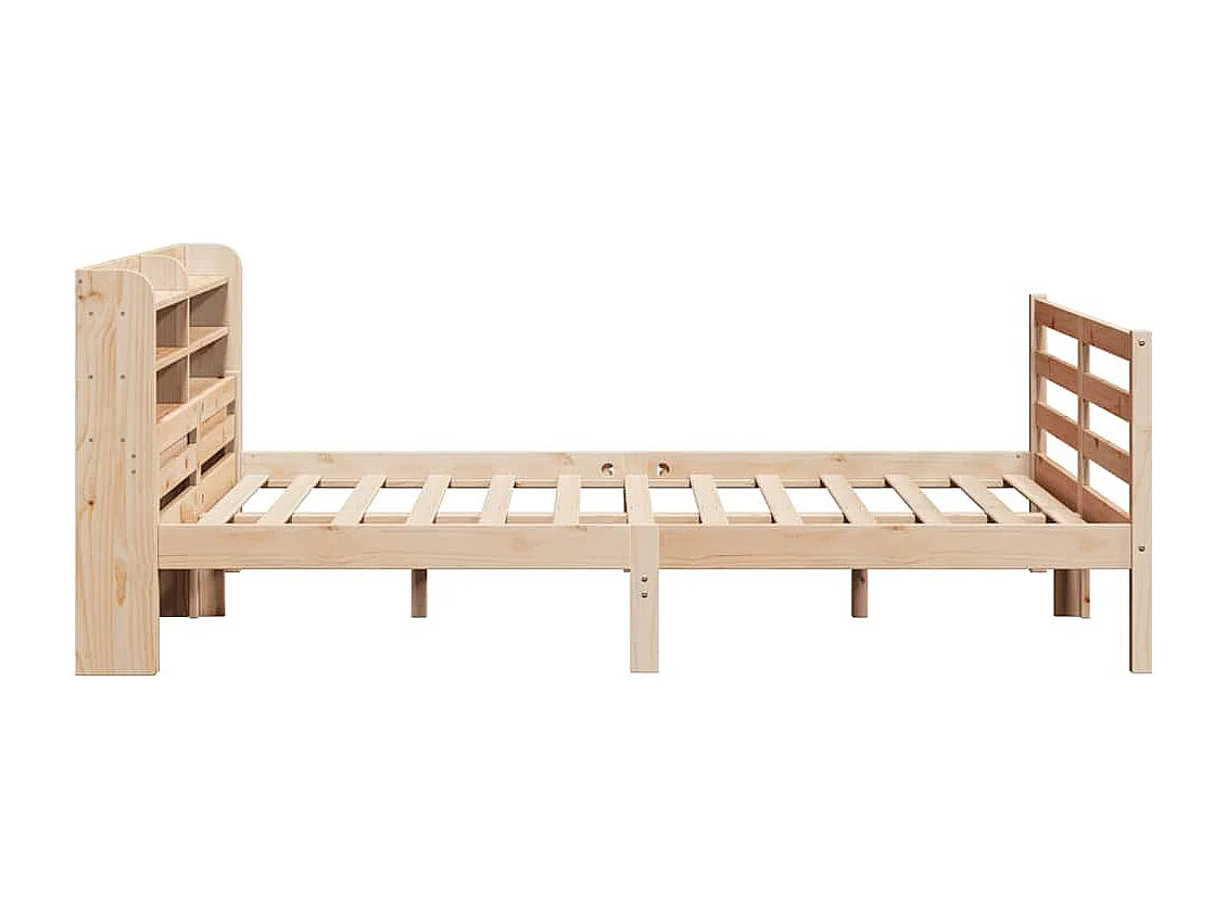 Bettgestell mit Kopfteil ohne Matratze 160x200 cm