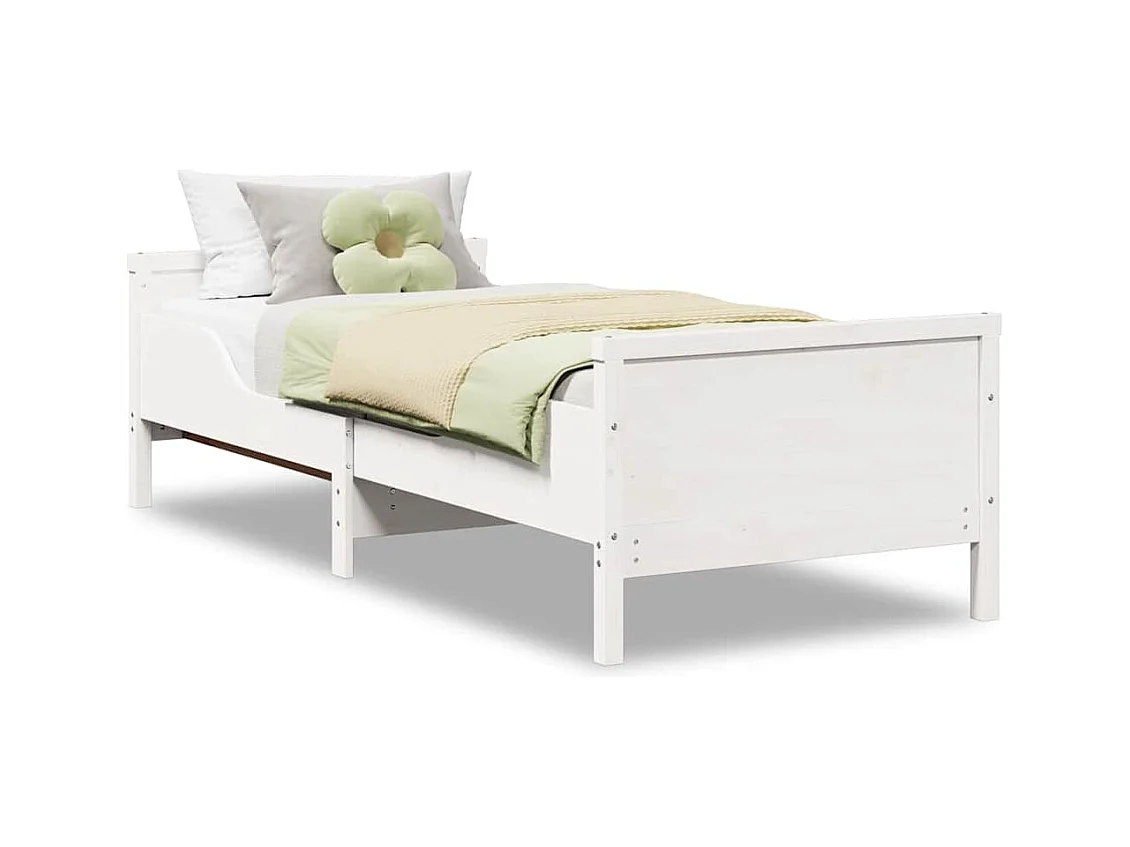 Cama infantil extensible Other Blanco 80 x 130 / 165 / 200 cm