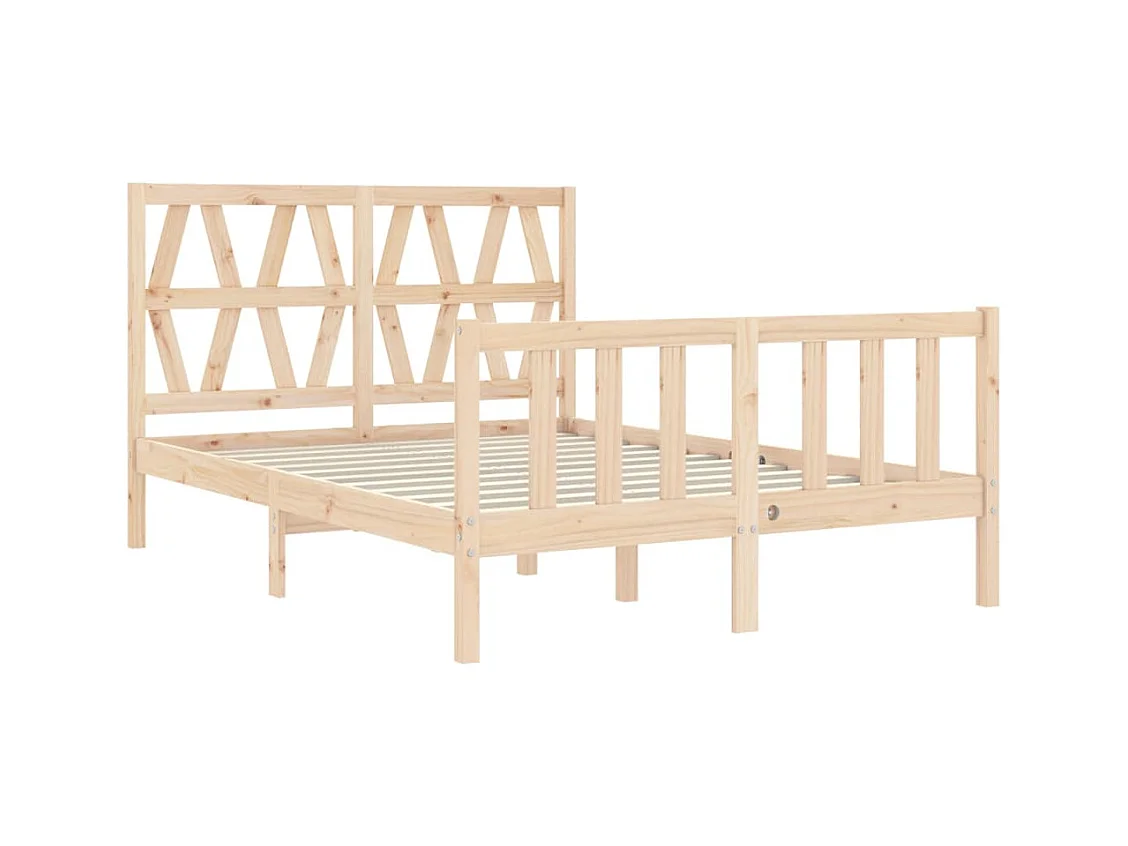 Bedframe zonder matras 120x200 cm massief grenenhout