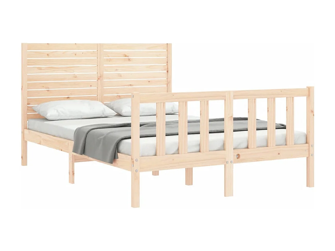 Bedframe zonder matras 120x200 cm massief grenenhout