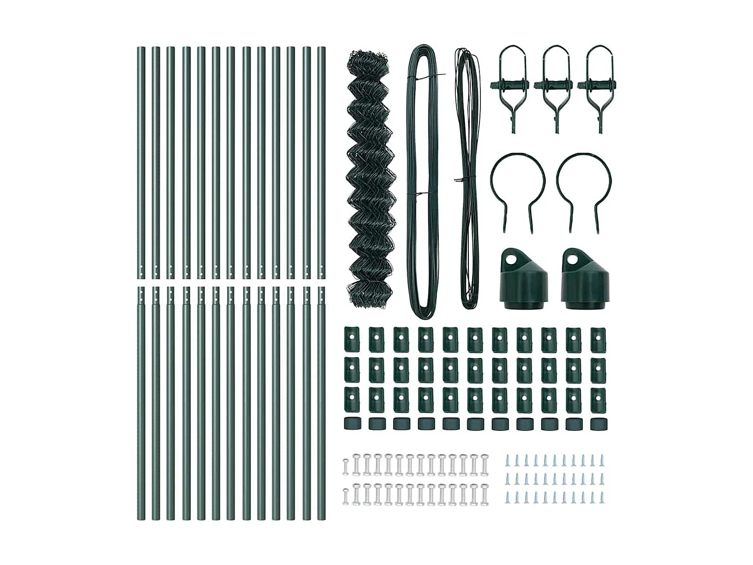 Estructura de cama de metal negro y base de láminas 160 x 200 cm