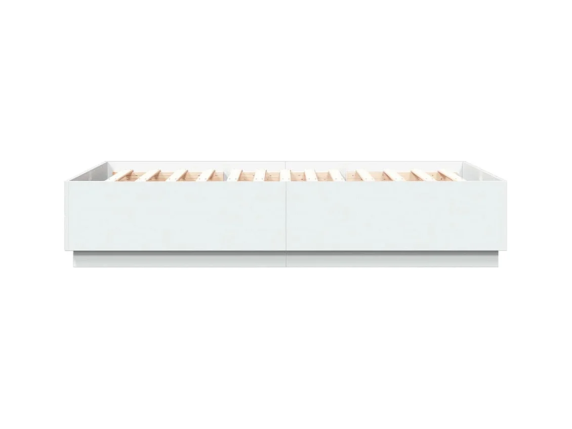 Bedframe zonder matras wit 150x200 cm