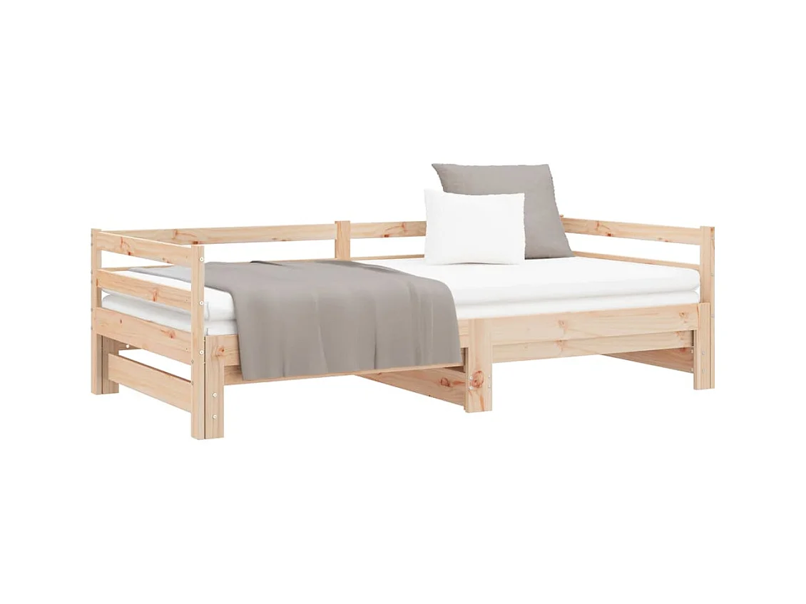 Schuifbed zonder matras 80x200 cm