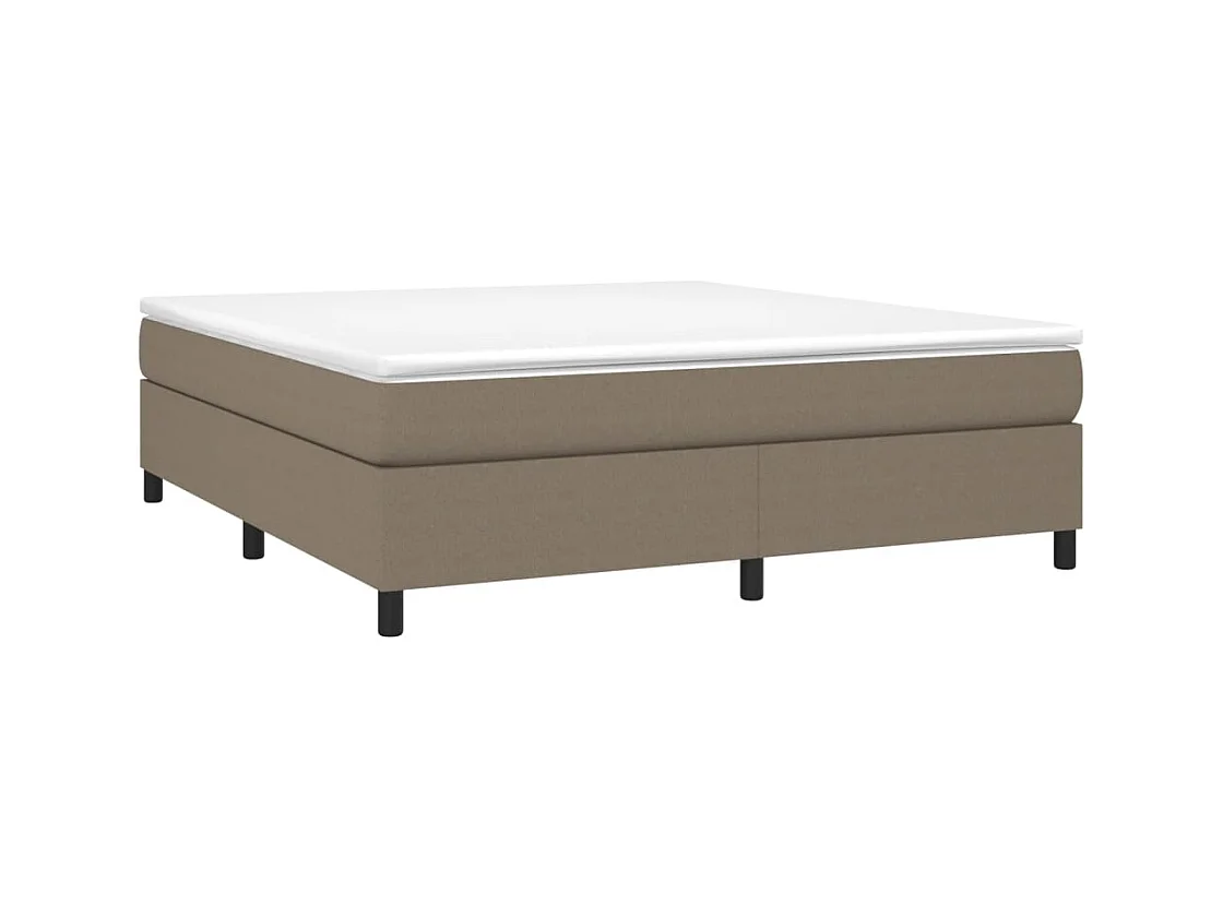 Bedframe zonder matras taupe 180x200 cm stof