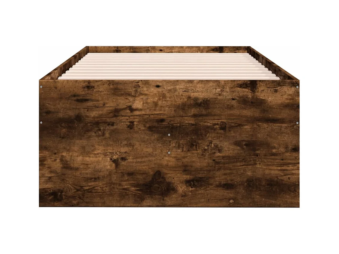 Tagesbett mit Schubladen ohne Matratze Räuchereiche 75x190 cm