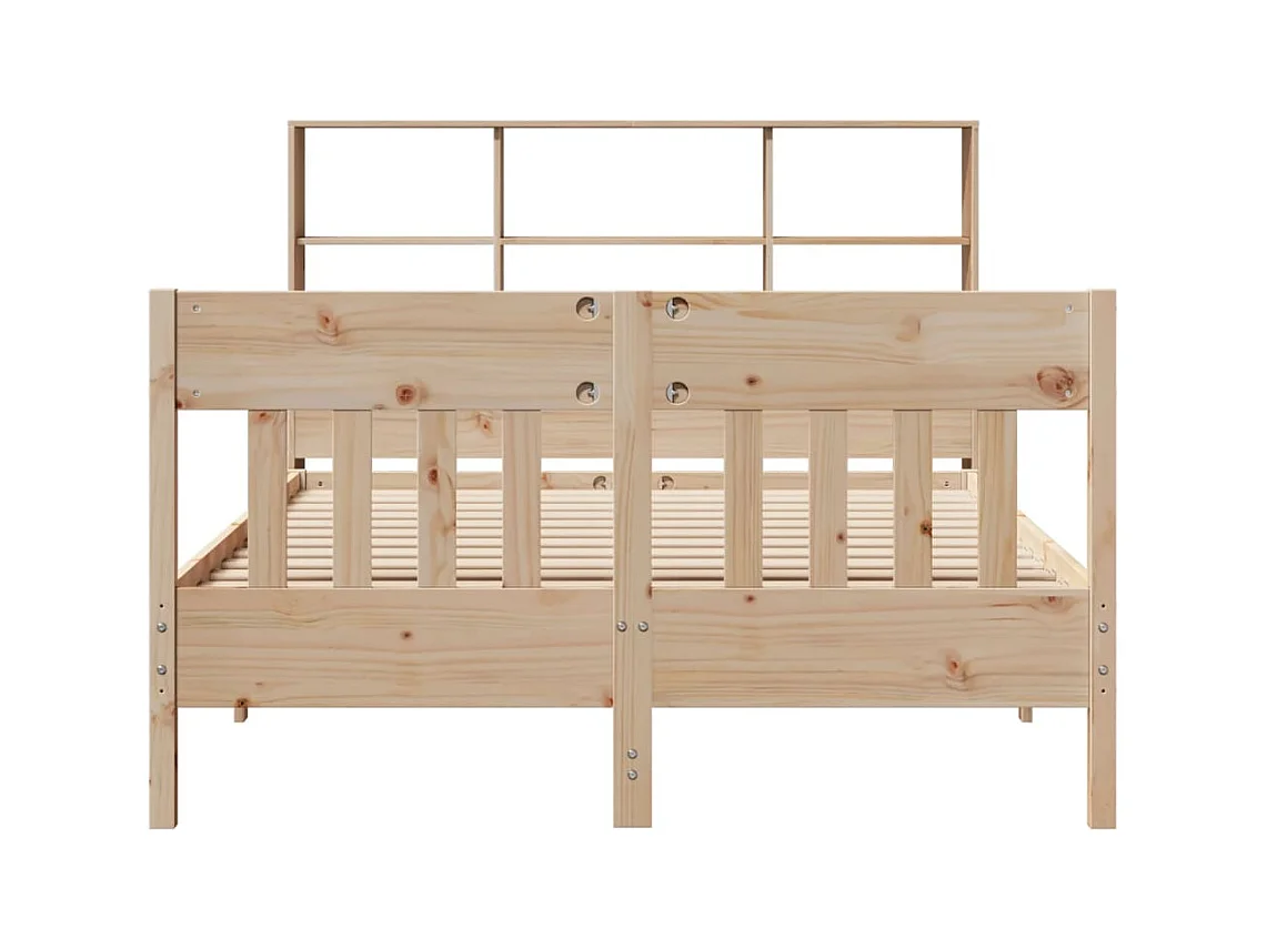 Bedframe zonder matras 140x190 cm massief grenenhout