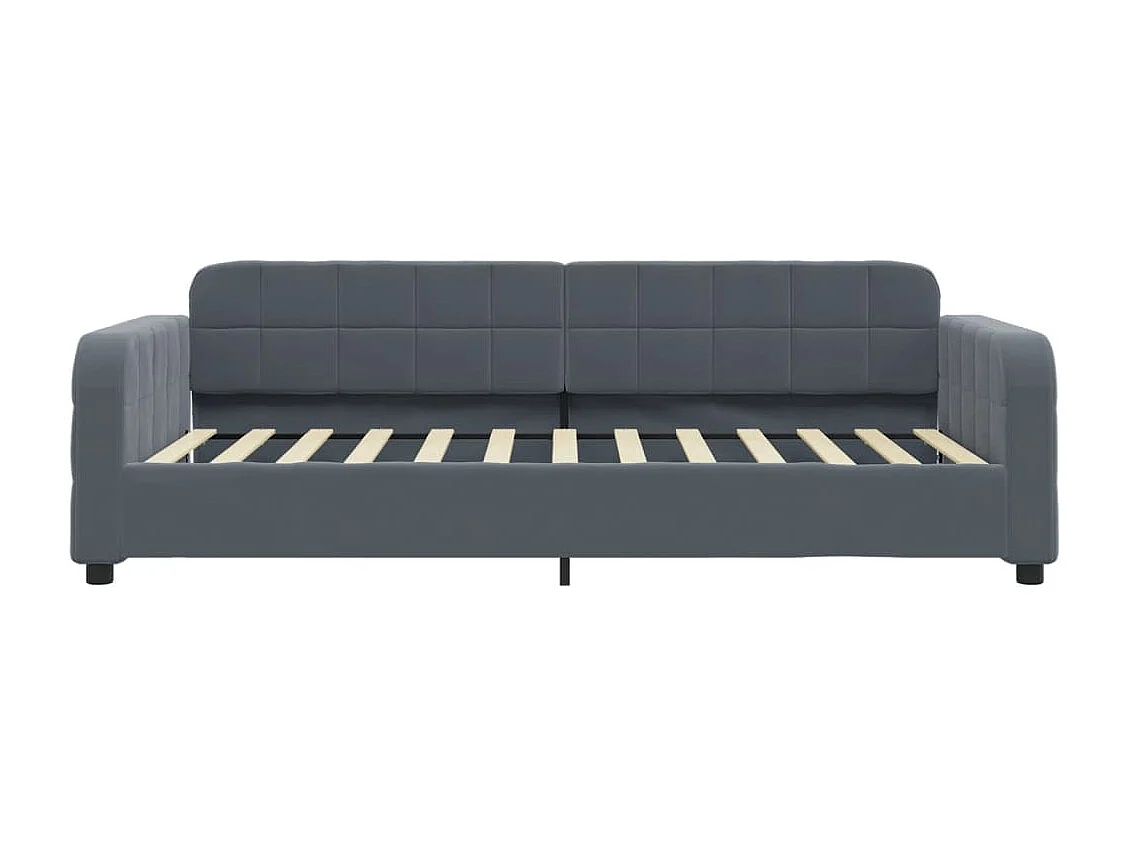 Tagesbett mit Ausziehbett und Schubladen ohne Matratze 80x200 cm