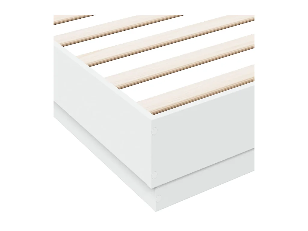 Bedframe zonder matras wit 180x200 cm