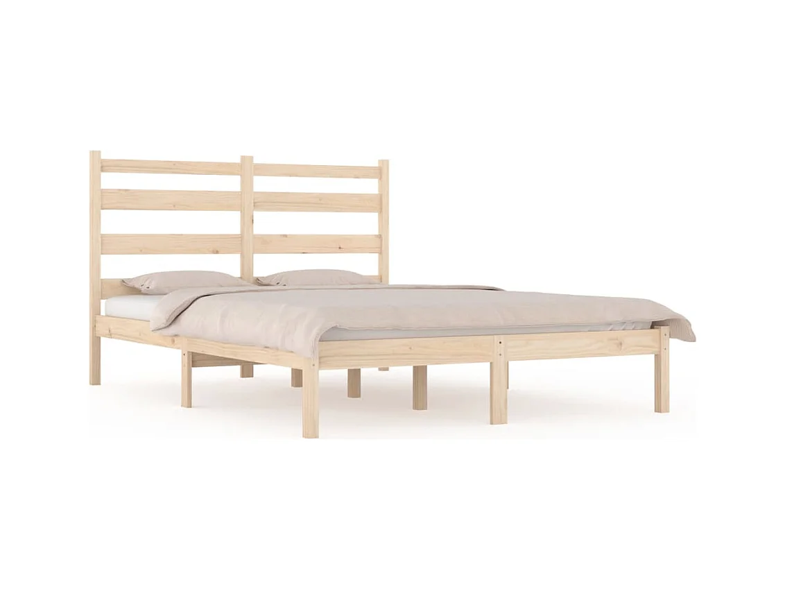 Massivholzbettgestell ohne Matratze 160x200 cm