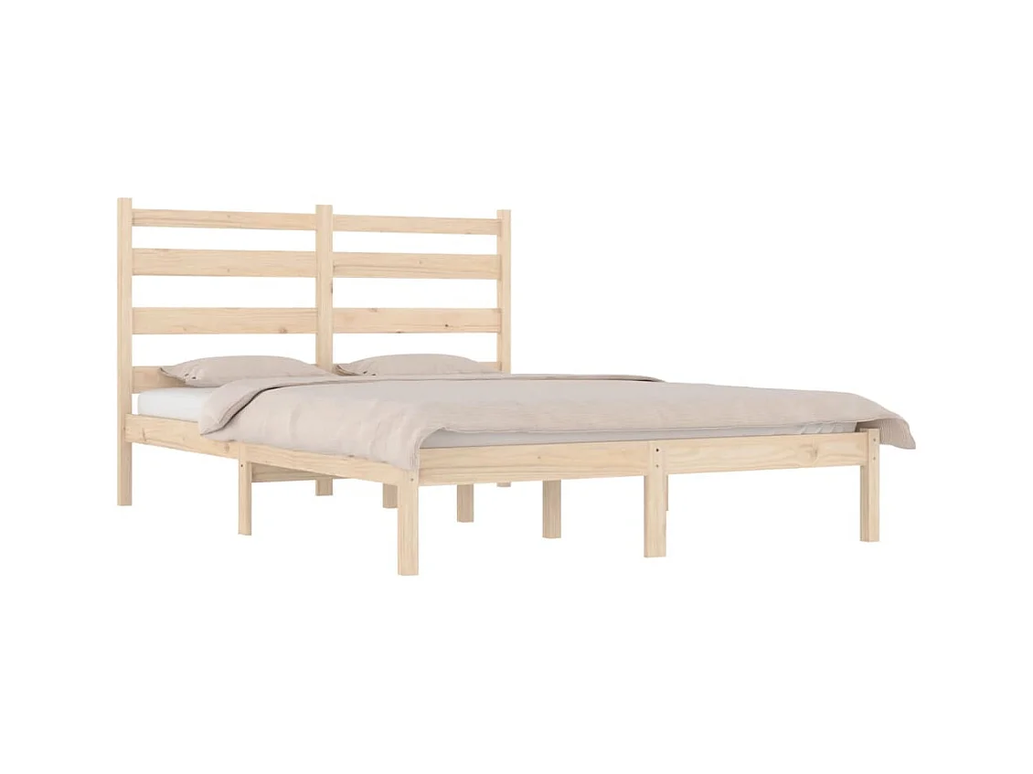 Massivholzbettgestell ohne Matratze 160x200 cm