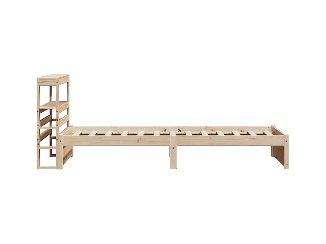 Cadre de lit avec tête de lit sans matelas 90x200 cm