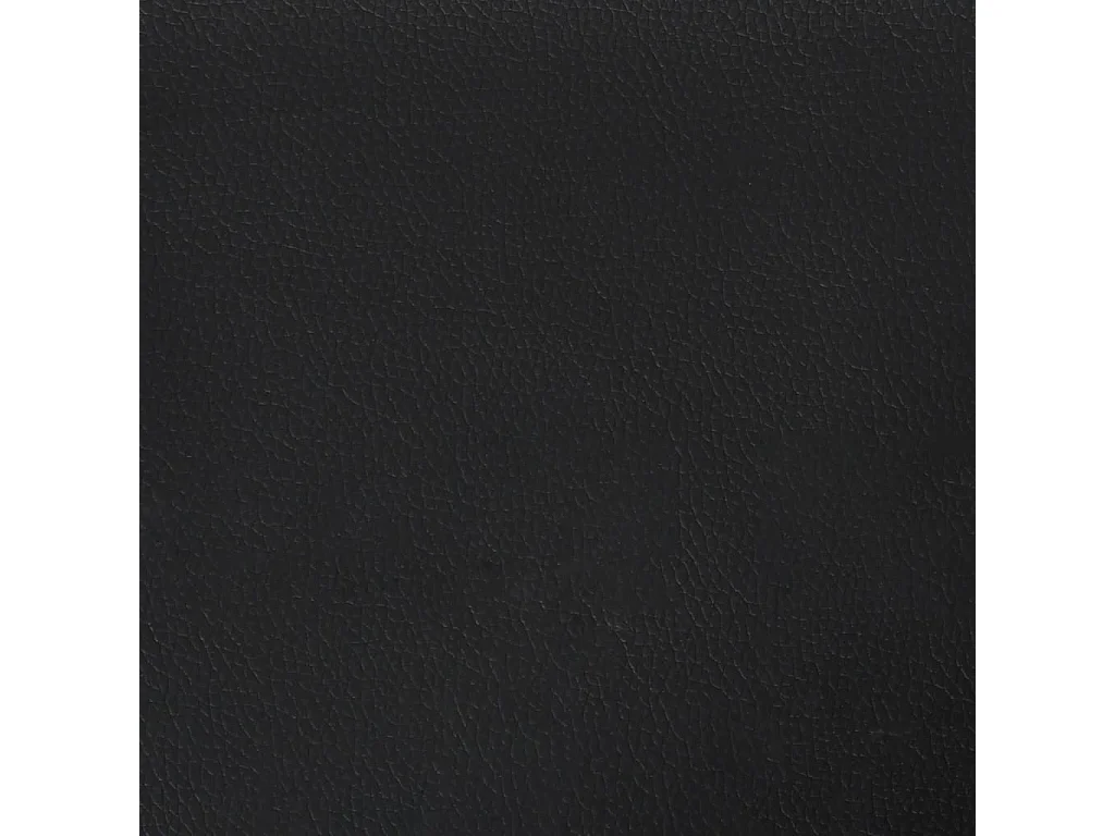 Cadre de lit sans matelas noir 140x190 cm similicuir