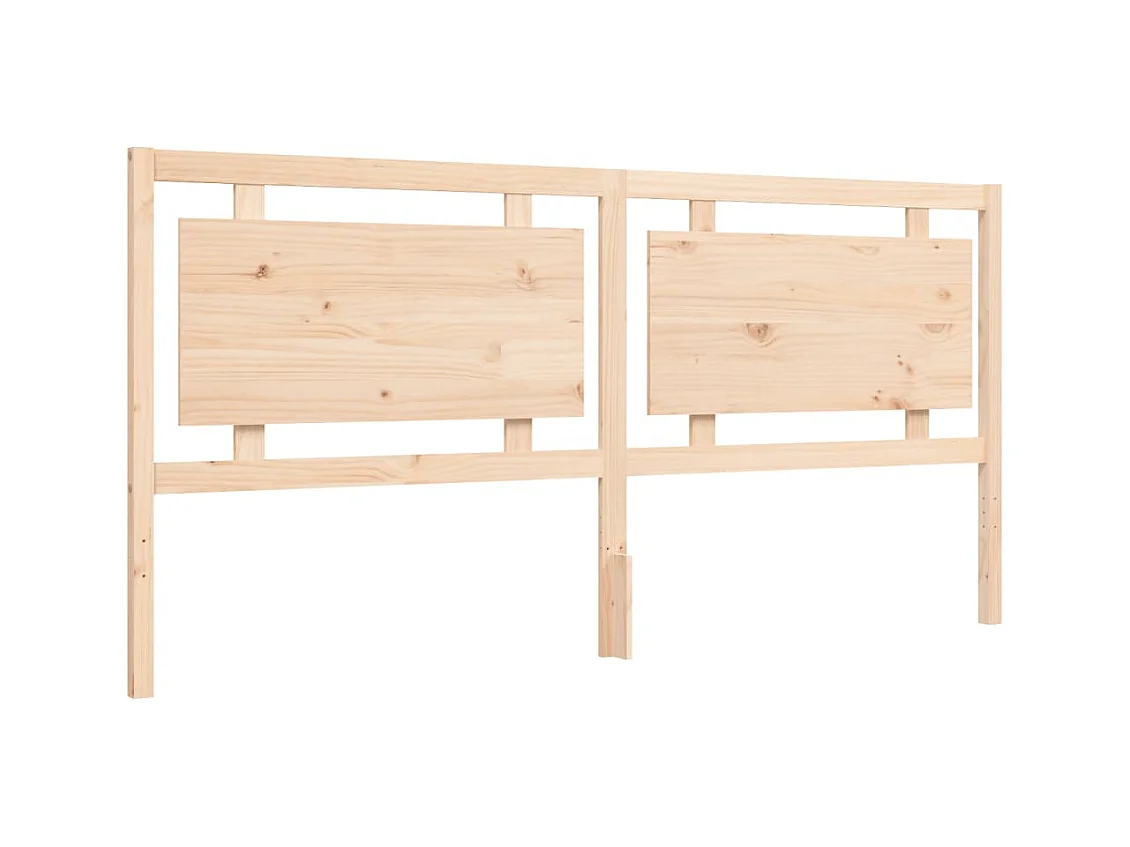 Bettgestell ohne Matratze 200x200 cm Massivholz