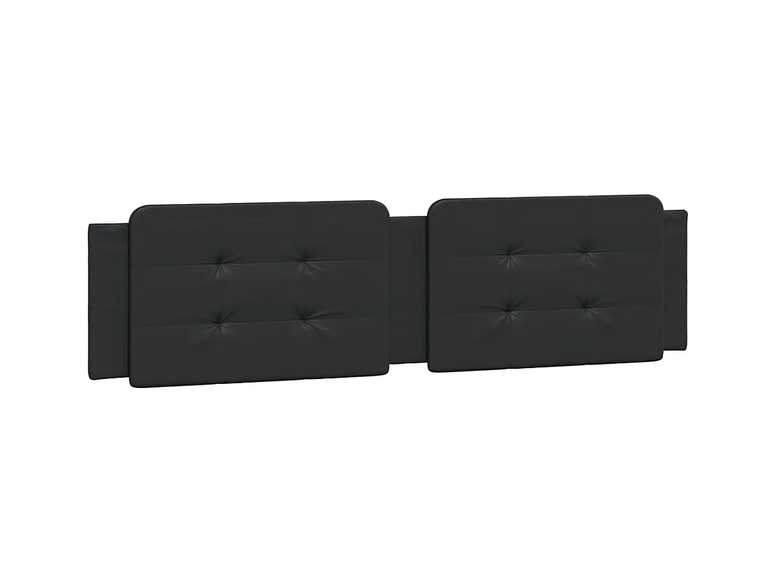 Bettgestell ohne Matratze schwarz 200x200 cm Kunstleder