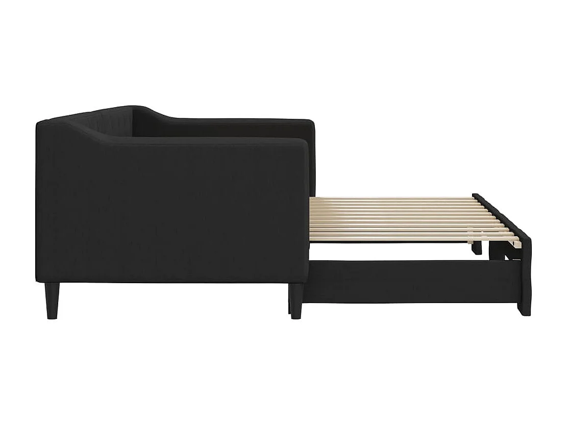 Dagbed met onderschuifbed zonder matras 80x200 cm