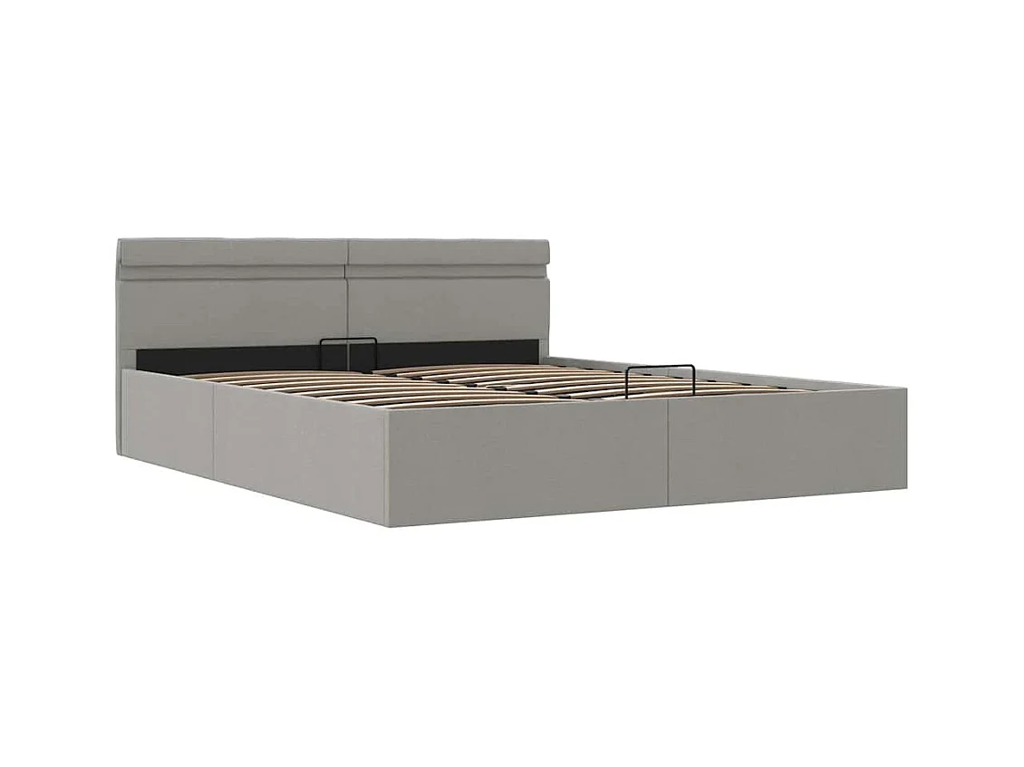 Hydraulisch opbergbedframe zonder matras 160x200 cm