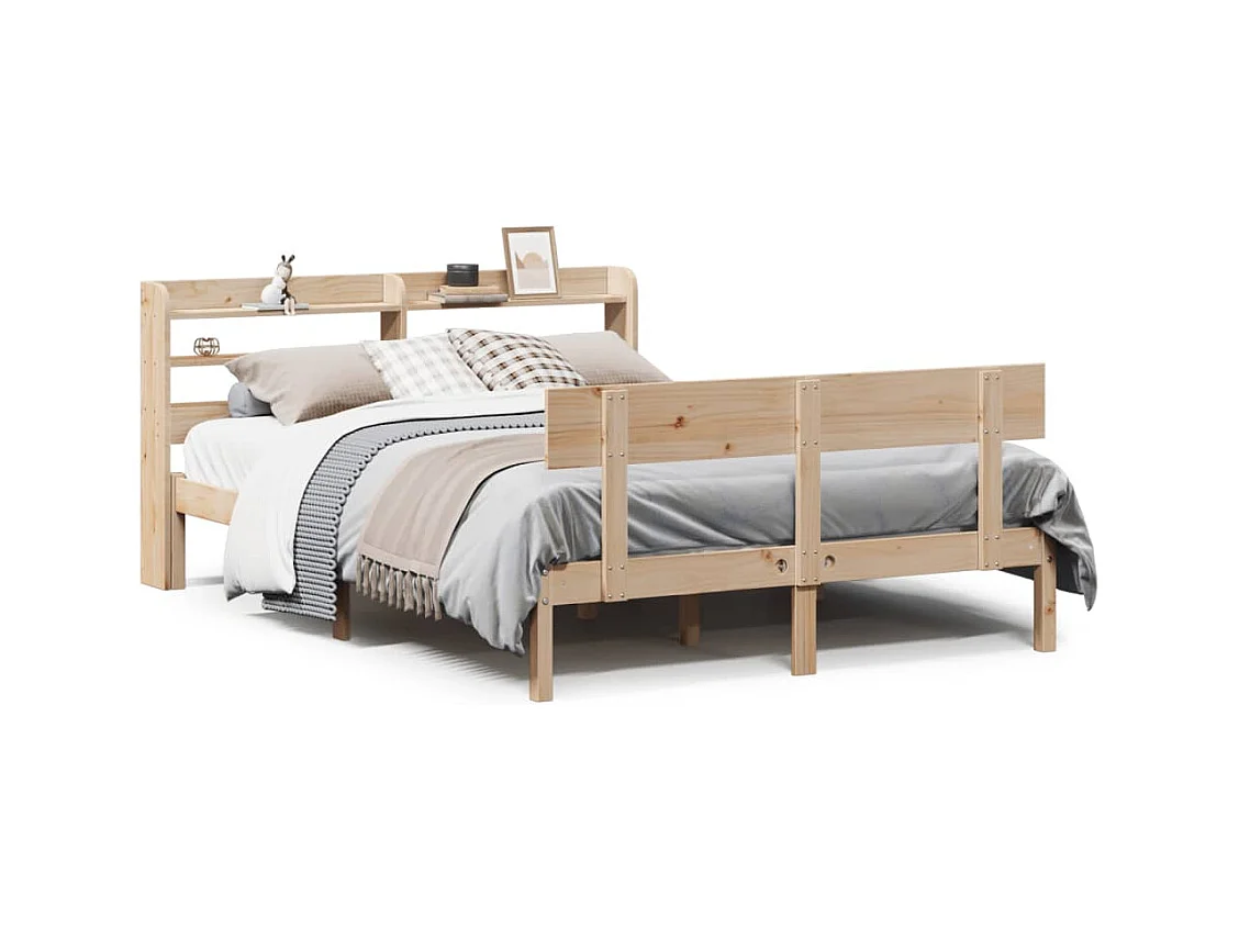 Bedframe zonder matras 120x200 cm massief grenenhout